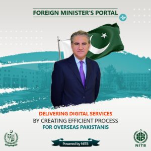 NITB – Foreign Office Launch Foreign Minister’s Portal App for Overseas Pakistanis