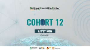 Applications Open for National Incubation Center’s 12th Startup Incubation Cohort