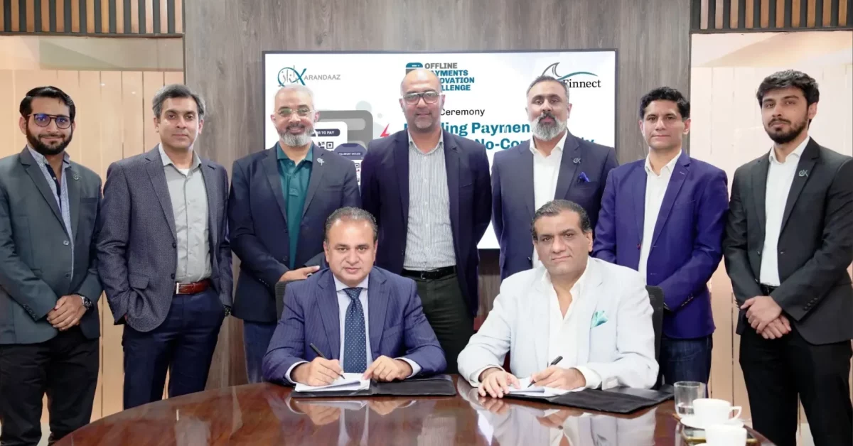 karandaaz, finnect sign MoU