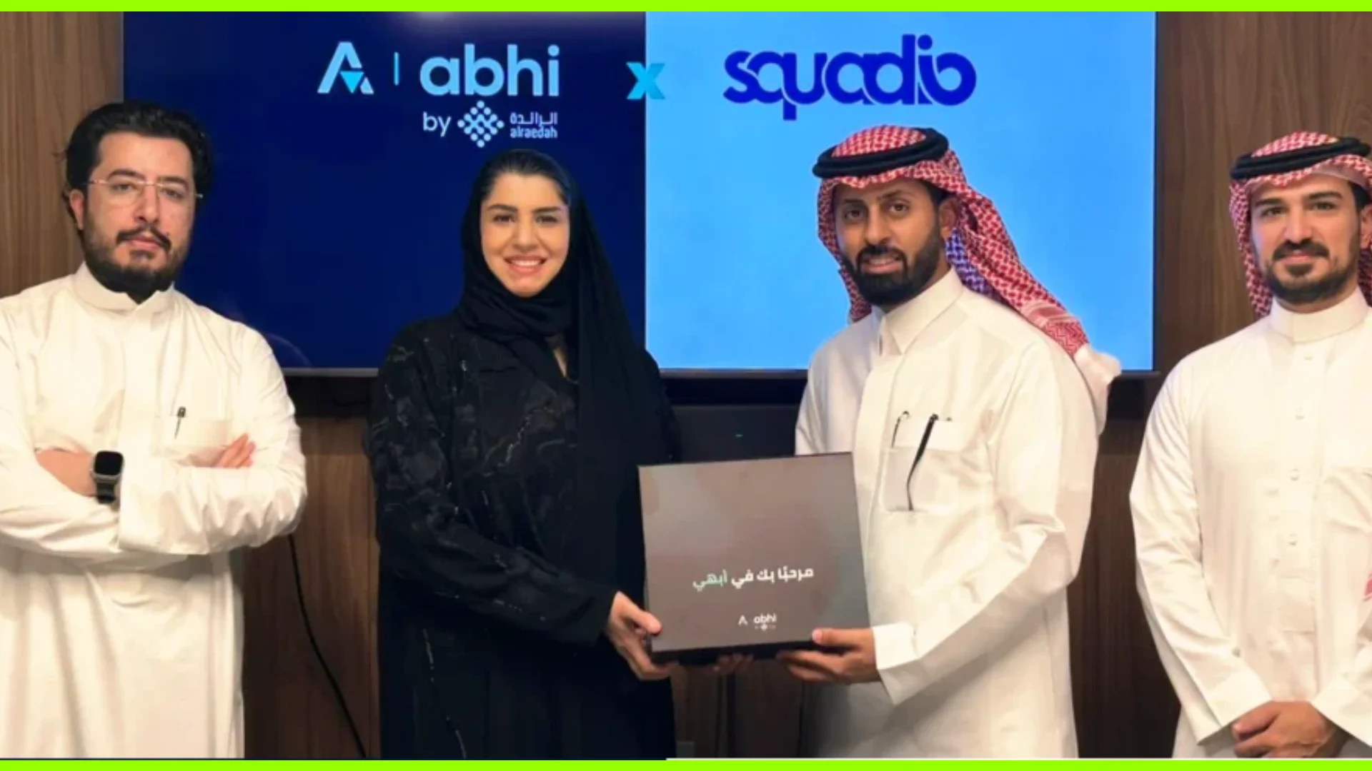 abhi and sqaadio partner up